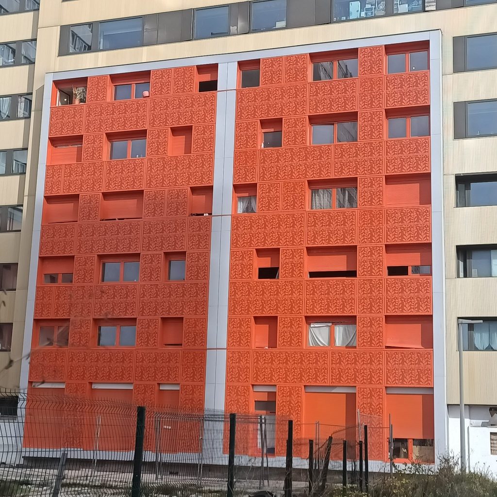 Rénovation énergétique d'une façade d'immeuble